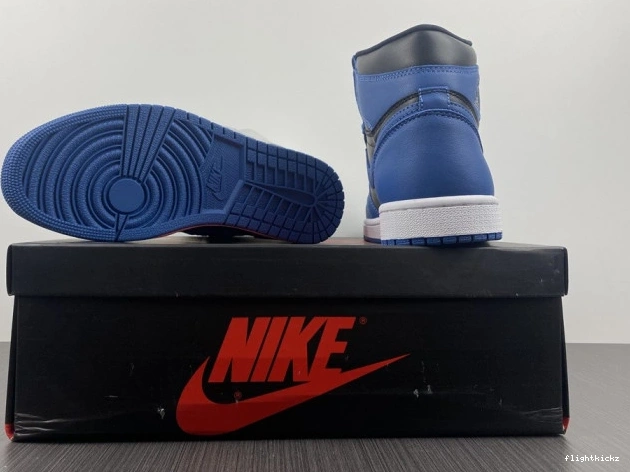 High 1 555088-404 'Dark Marina Blue' Jordan Air OG Retro 0730